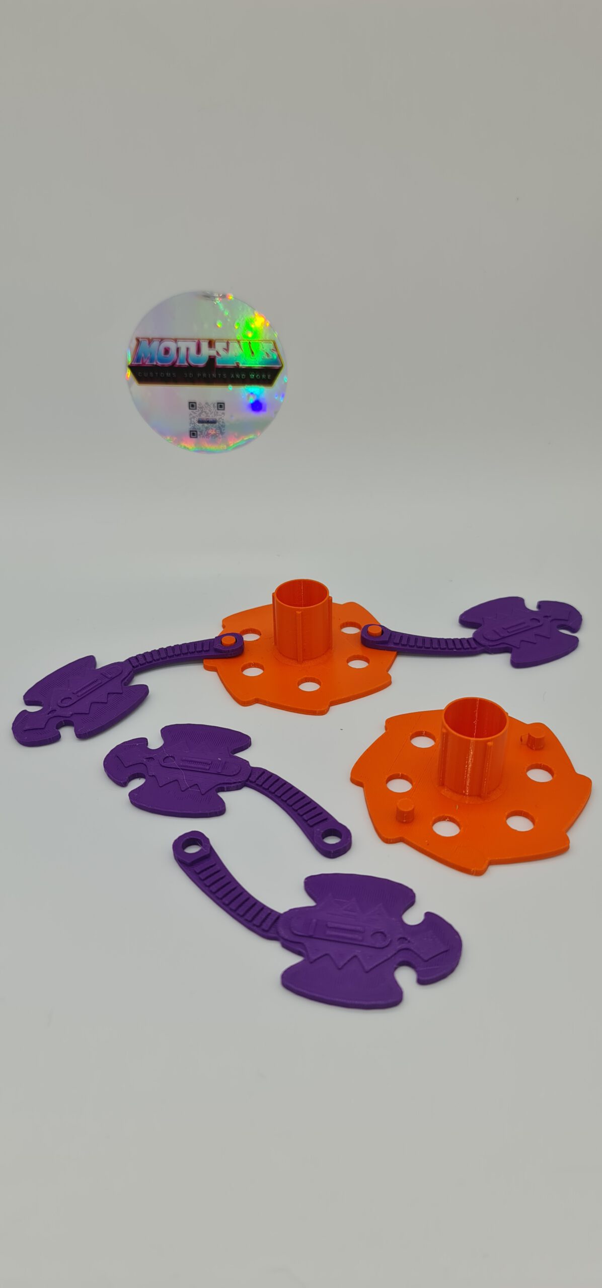 Motu Masters Zubehör Er-man Twistoid Stand Repro