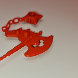 Motu Masters Zubehör he-man Rotar Axt Waffe rot Repro Zubehör