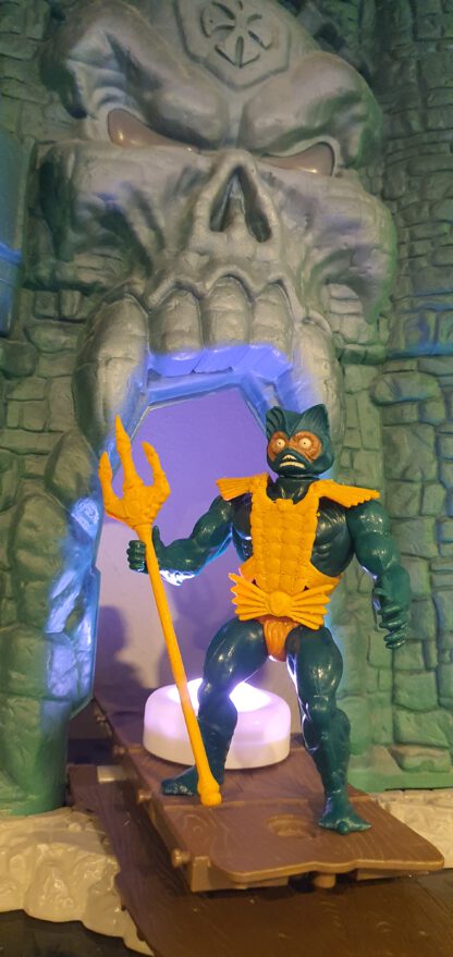 Motu Masters Zubehör Er-man Merman Zubehör Dreizack Schwert Fliege Rüstung Repro – Bild 22