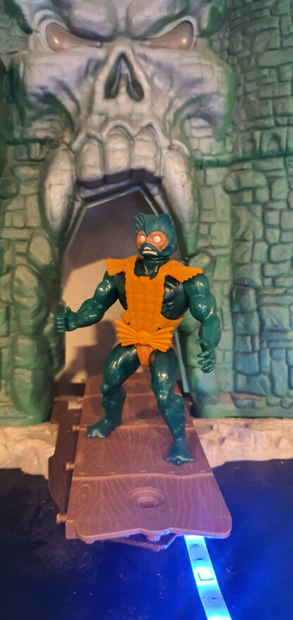 Motu Masters Zubehör Er-man Merman Zubehör Dreizack Schwert Fliege Rüstung Repro – Bild 17