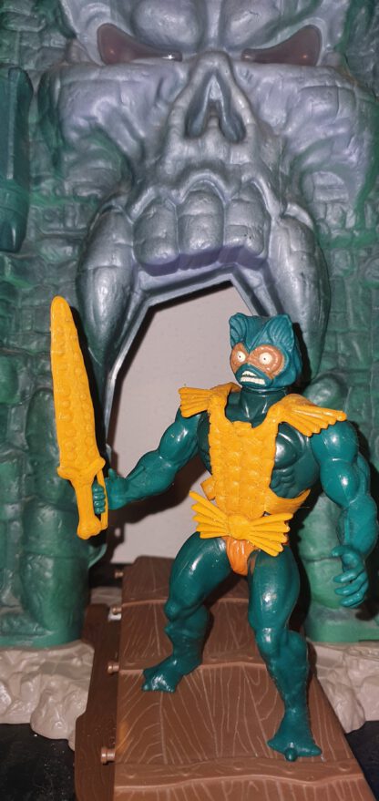 Motu Masters Zubehör Er-man Merman Zubehör Dreizack Schwert Fliege Rüstung Repro – Bild 10