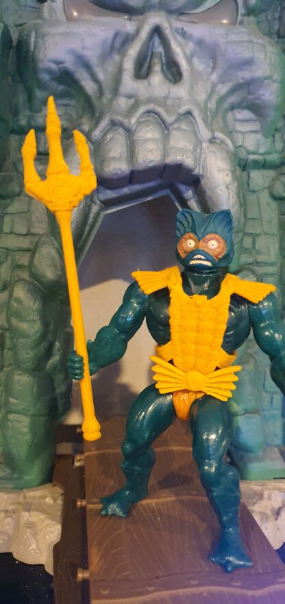 Motu Masters Zubehör Er-man Merman Zubehör Dreizack Schwert Fliege Rüstung Repro – Bild 6