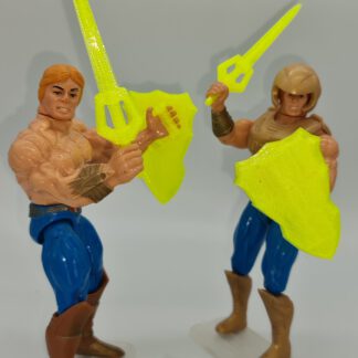 Motu Masters of the universe Zubehör He-man New Adventures Schwert Schild SET re
