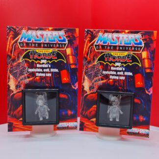 Motu Masters of the..  He-man, Hordak Minion, Horde Fledermaus invisible unsichbarer Imp Custom LA 25 EXCLUSIVE