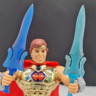 Motu Masters of the universe Zubehör He-ro Schwert Schwert Königsblau