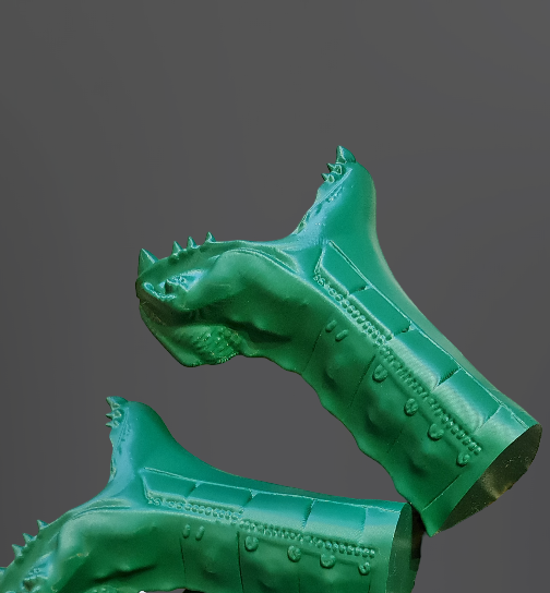 Motu Masters of the universe Fright Zone Schlange / Drache Custom – Bild 6