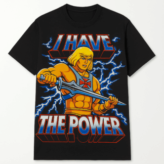 T- Shirt MOTU Mastersof the universe He-man