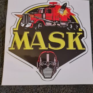 Kenner M.A.S.K. Sticker / Aufkleber / REPRO