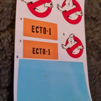 Ghostbusters ECTO 1 vintage Sticker / Aufkleber / REPRO
