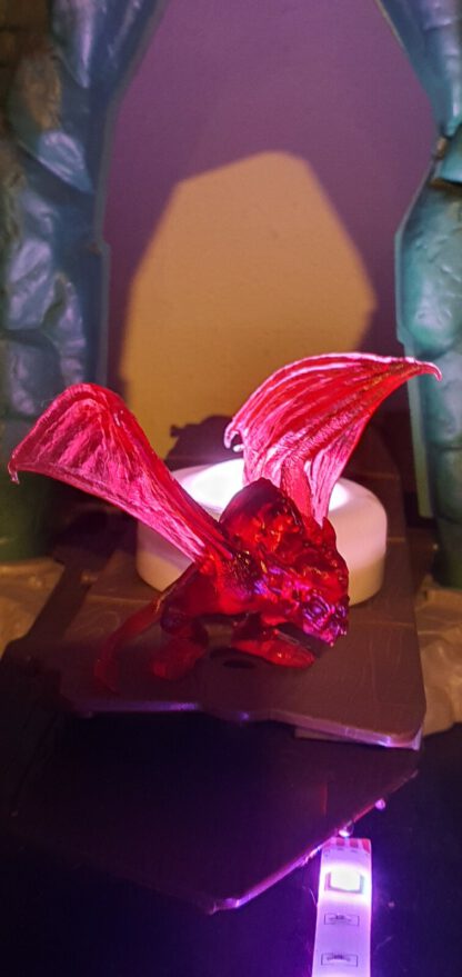Masters of the universe Motu Repro Hordak Horde Fledermaus Imp Zubehör Red clear – Bild 4