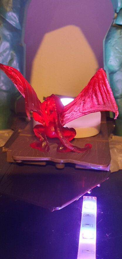 Masters of the universe Motu Repro Hordak Horde Fledermaus Imp Zubehör Red clear – Bild 6