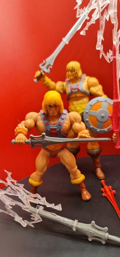 Masters of the Universe Prinz Adam oder He-man Zauberschwert mit Effekt – Bild 14