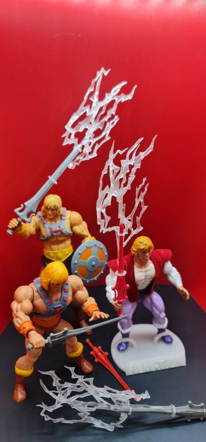 Masters of the Universe Prinz Adam oder He-man Zauberschwert mit Effekt – Bild 4