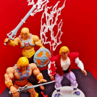 Masters of the Universe Prinz Adam oder He-man Zauberschwert mit Effekt
