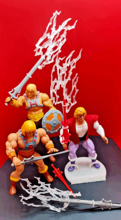 Masters of the Universe Prinz Adam oder He-man Zauberschwert mit Effekt