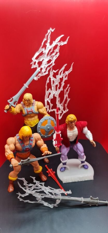 Masters of the Universe Prinz Adam oder He-man Zauberschwert mit Effekt – Bild 6