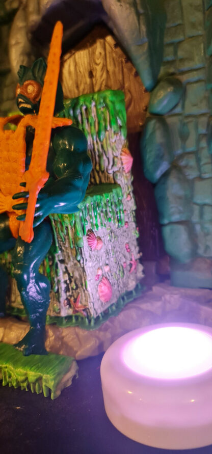 Motu Masters Zubehör Er-man Merman Thron mini Comic custom – Bild 5